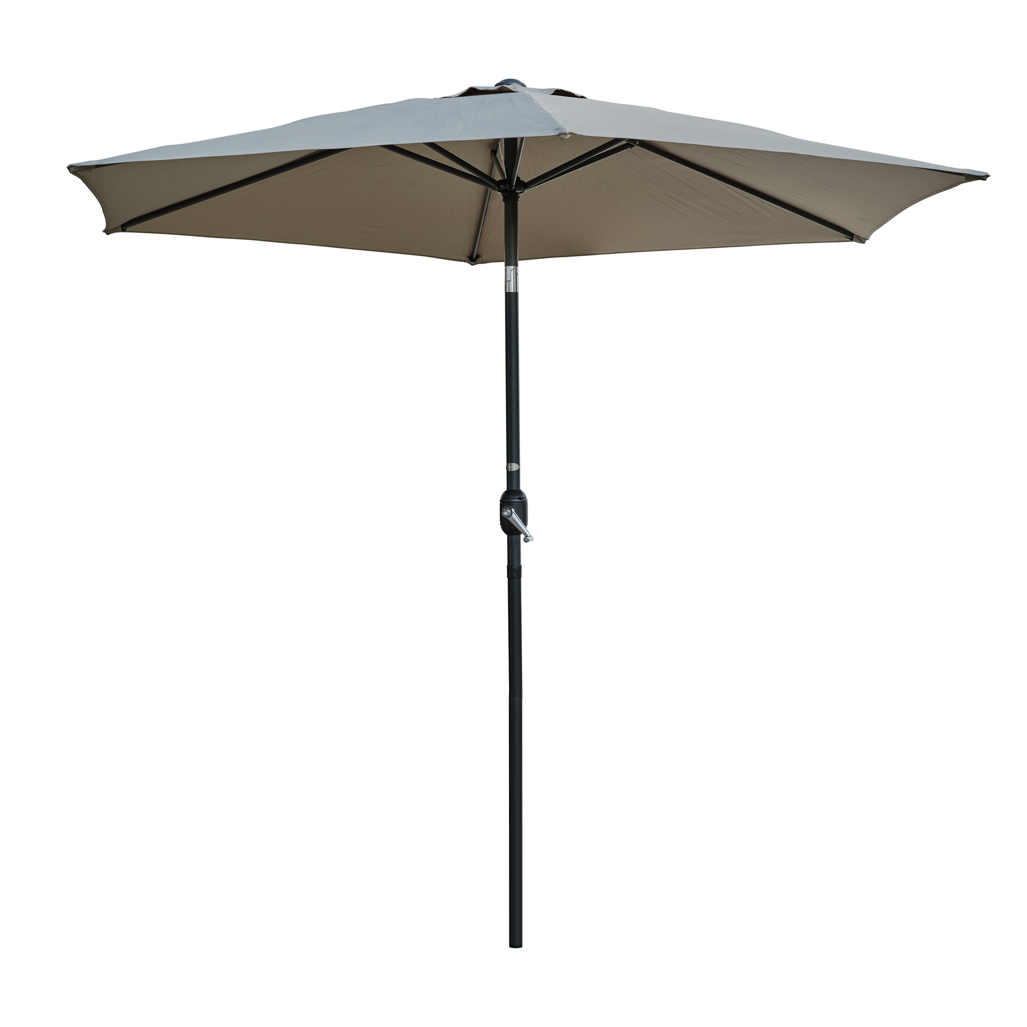 MARBELLA - Parasol à manivelle en aluminium  et toile
