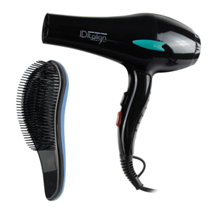 Elite Protect Hair Ozono & Ions 2200W + Brosse Démêlante Urban