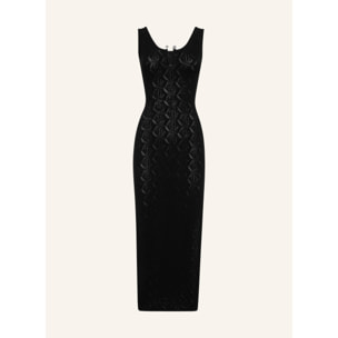 PHILIPP PLEIN Knit Day Dress MONOGRAM