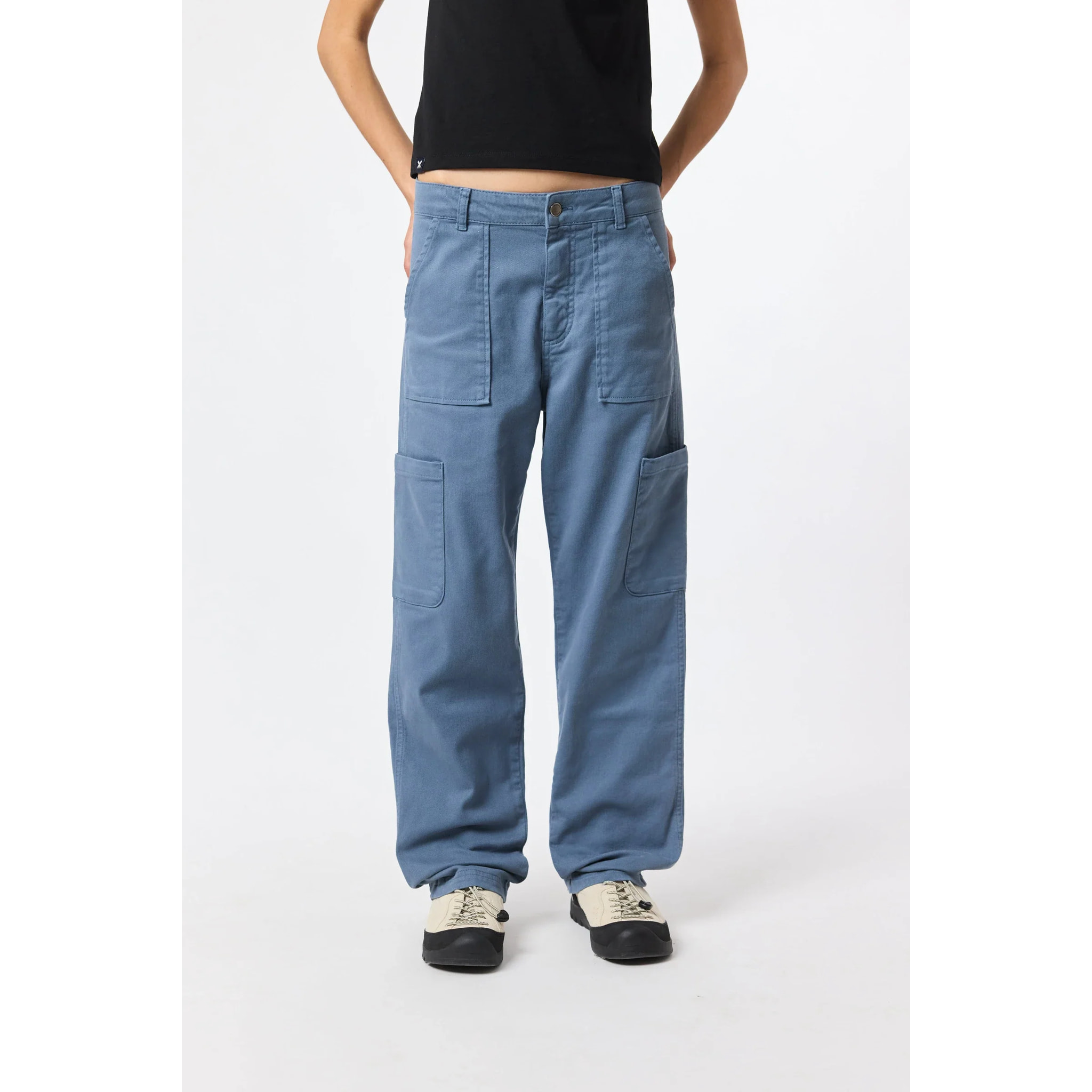 PANTALÓN CARGO MUJER HEART ANTRACITA