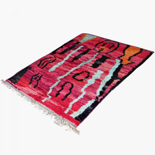 Authentique tapis artisanal Berbère en laine