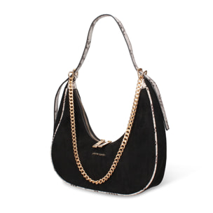 Borsa a spalla da donna - Modello Arcana Plus - Pelle vegana PU - 29.0 x 25.0 x 8.0 cm