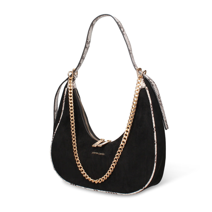 Borsa a spalla da donna - Modello Arcana Plus - Pelle vegana PU - 29.0 x 25.0 x 8.0 cm