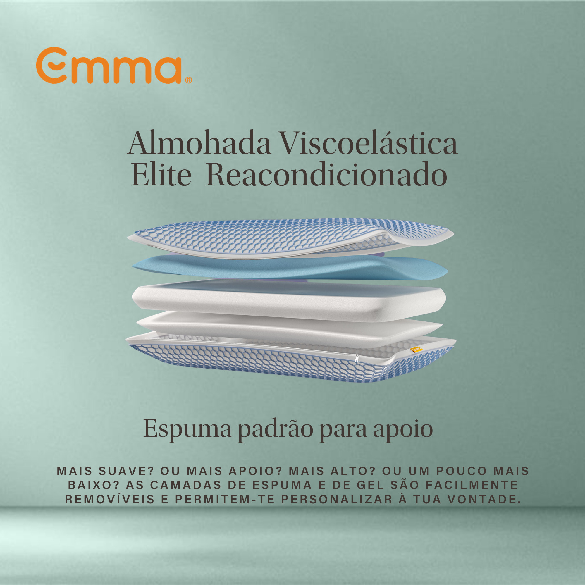 Almohada Original Adapt Elite Reacondicionado | 40 x 70 cm