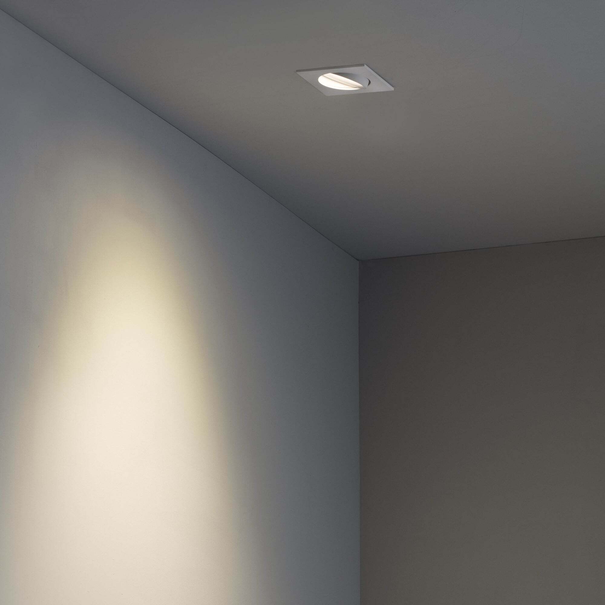 ARGÓN SQ Lampe encastrable blanc