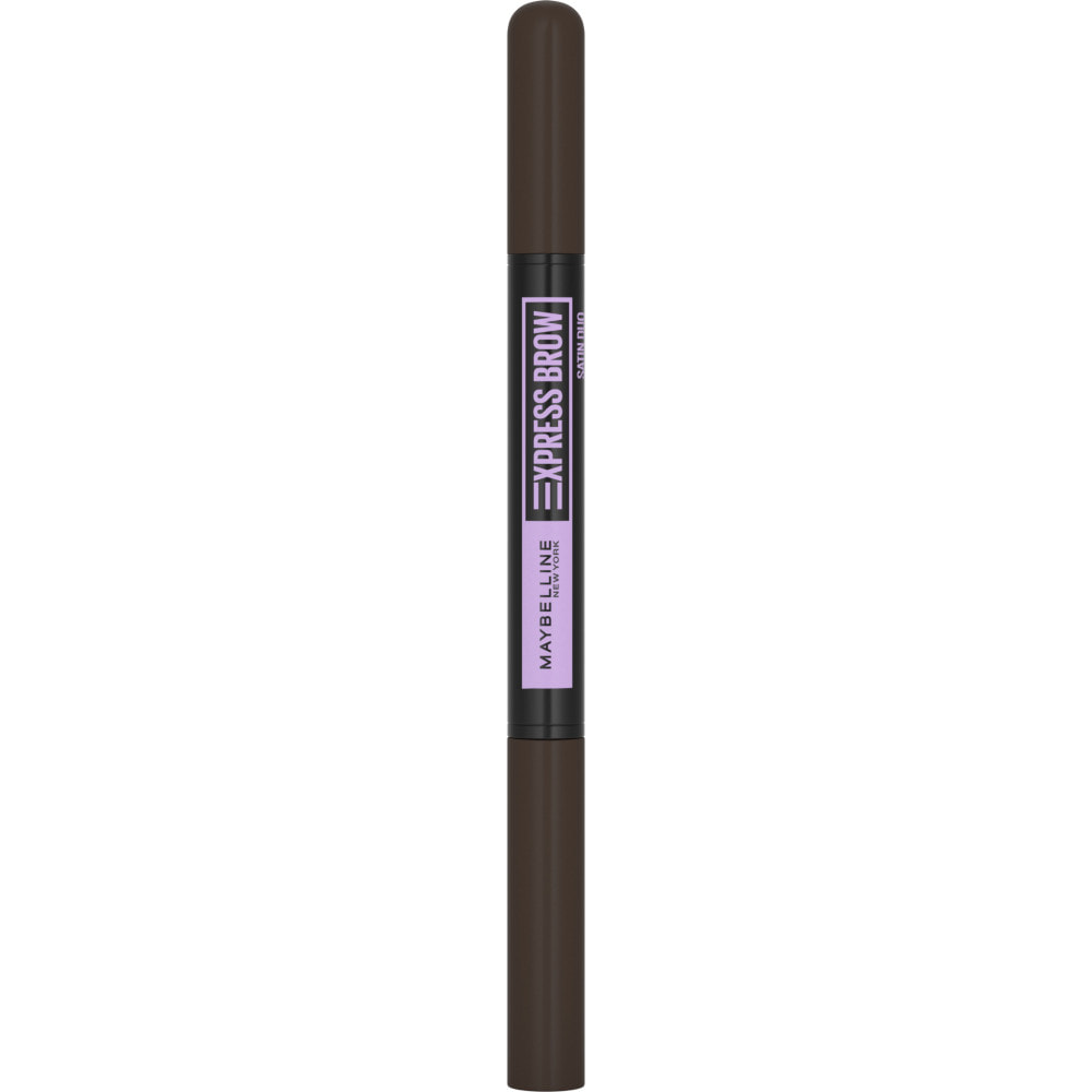 Maybelline New York Brow Satin Crayon et poudre à sourcils 2-en-1 05 Black Brown