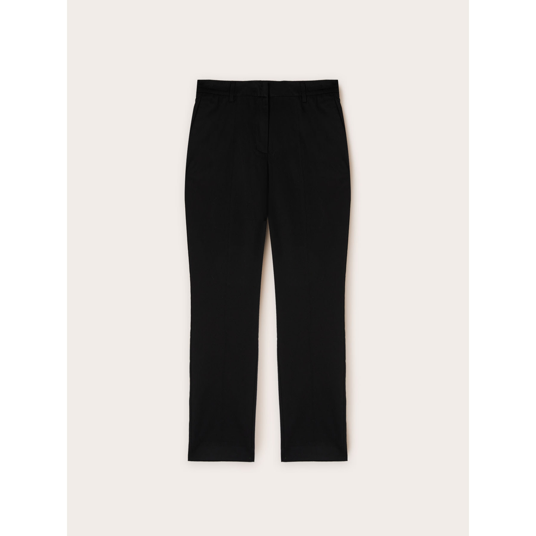 Motivi - Reguläre Baumwollhose - Negro