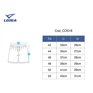 Costume da nuoto boxer PALINURO blu
