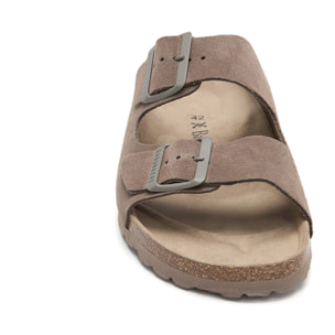 SANDALIA BABUNKERS MARRON