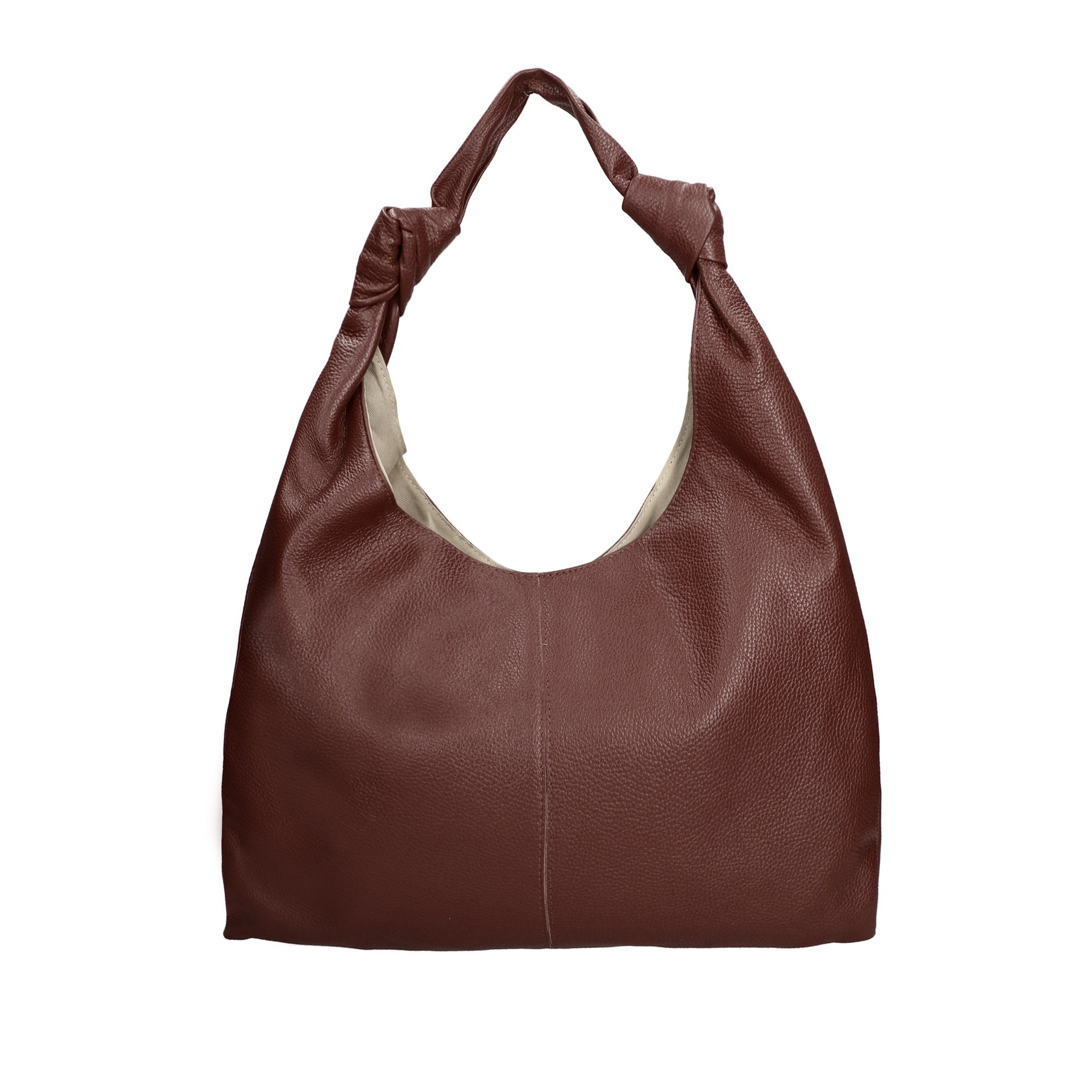 Borsa a spalla da donna Made in Italy - Modello Iduna Lux - 100% pelle - 41.0 x 28.0 x 3.0 cm
