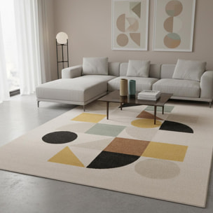 Tapis contemporain Bugo