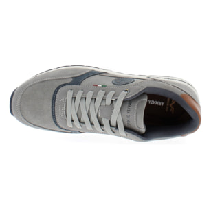 Armata di Mare Scarpe Uomo Sneakers Casual Stringate con Soletta Rimovibile in Memory Foam AMU S25L701 Grey
