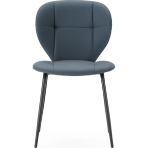 Lot de 2 chaises en tissu - SVEA