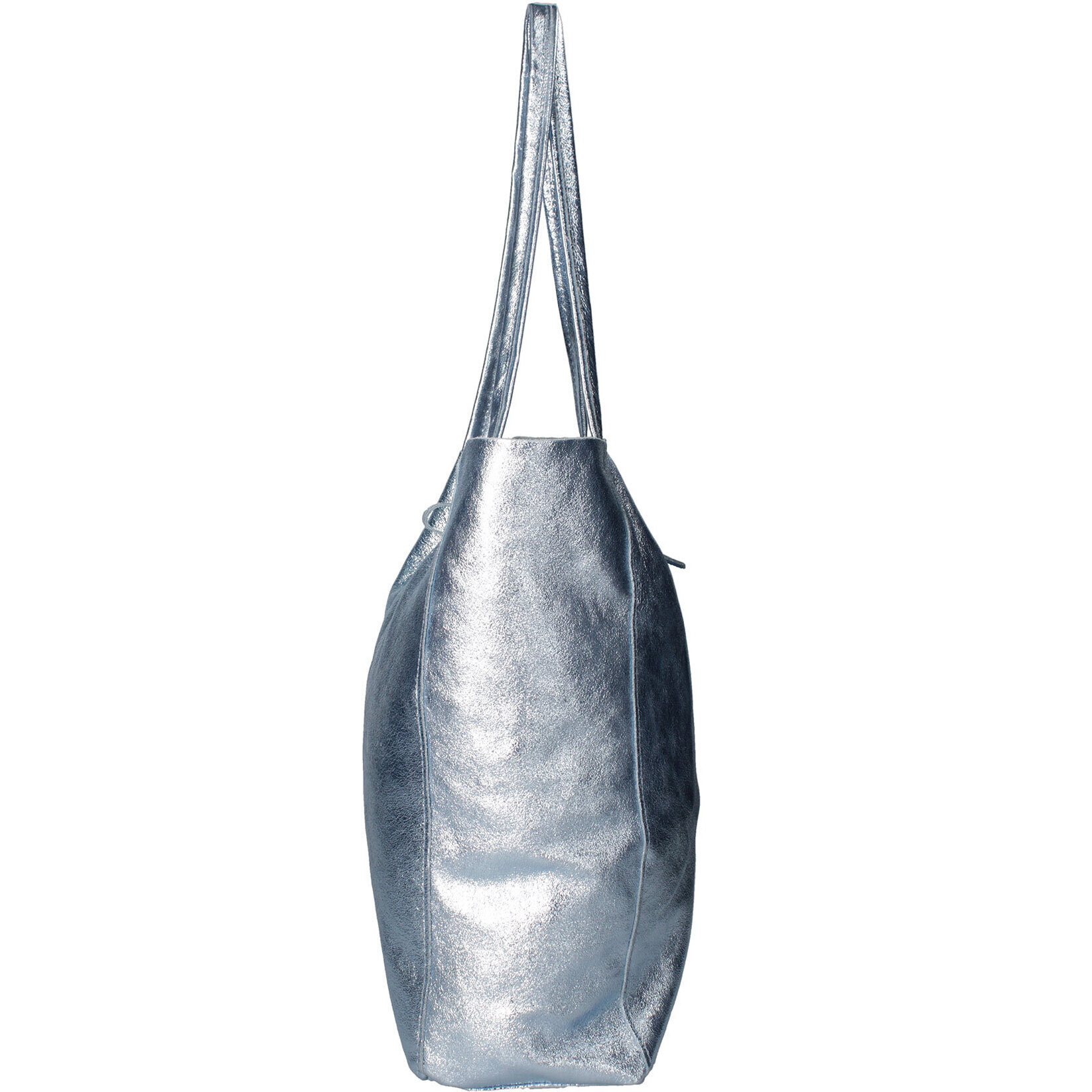 Borsa Shopper  da donna In Vera pelle Made in Italy 40x36x11 cm