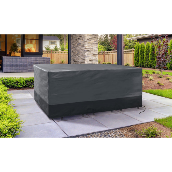 Housse de protection pour table rectangulaire 250x200x75cm