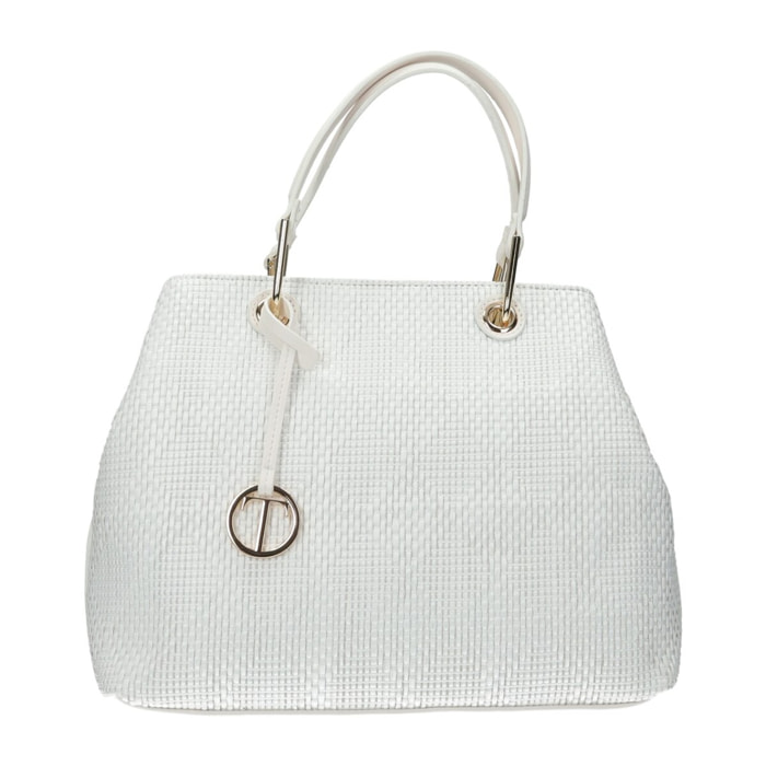 Borsa Adulto unisex Tata Italia Bianco