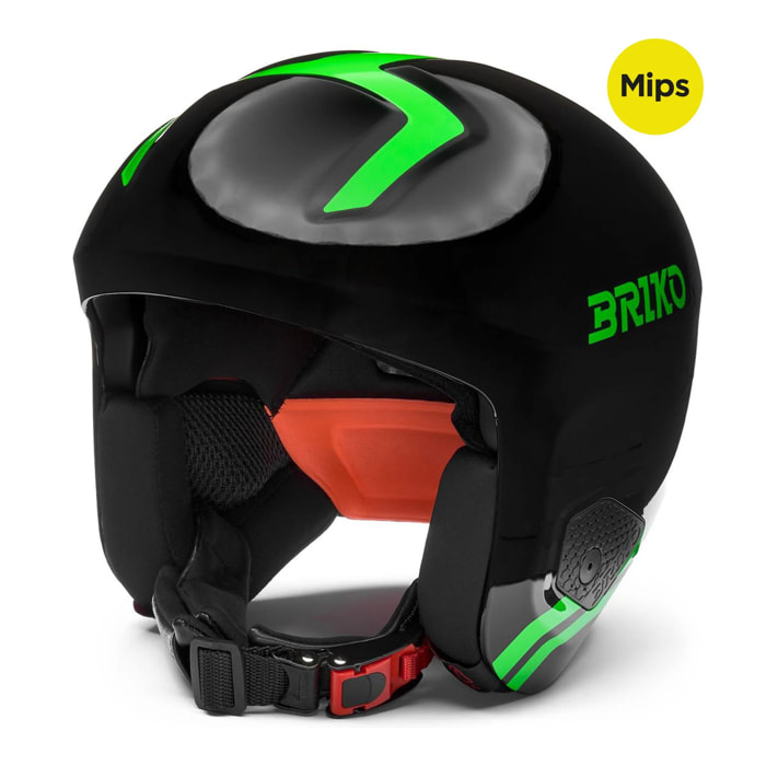 Caschi Briko Uomo Donna Nero Vulcano 2.0 Mips