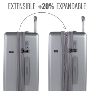 Juego De Maletas Pc Dkny Dkny-3103 Simply Put Plata