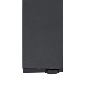 Table de jardin "Évasion" effet bois honey & graphite 12 places lates en aluminium