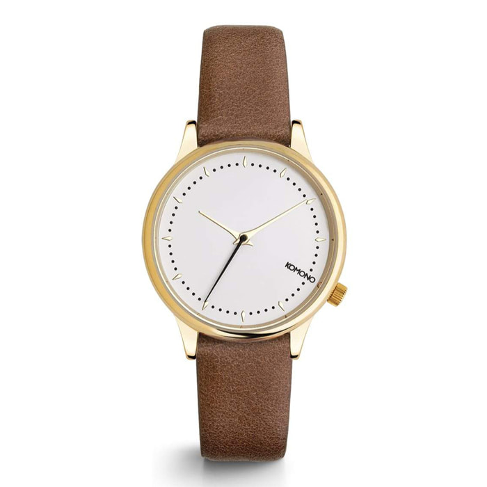 Reloj Komono KOM-W2813 Mujer Analogico Cuarzo con Correa de Cuero