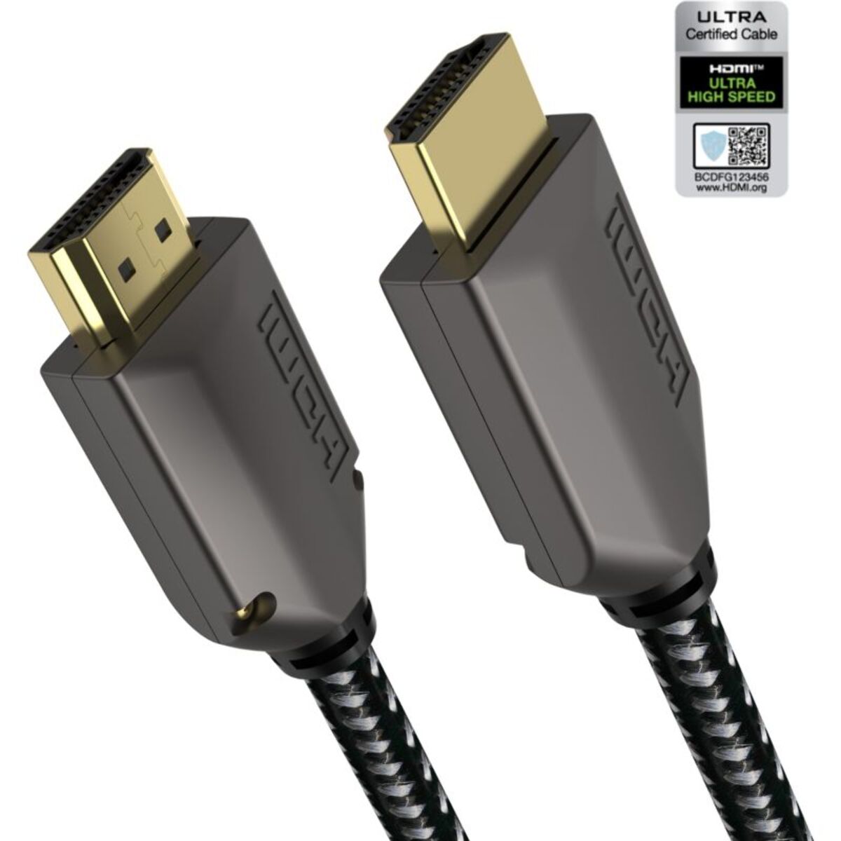 Câble HDMI ADEQWAT 2.1/48Gpbs 3M Noir