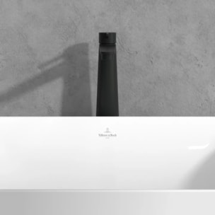 Mitigeur lavabo surélevé Conum avec vidage Push Open Noir mat