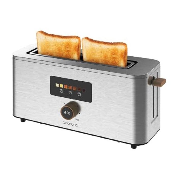 Cecotec Grille-pain vertical Touch&Toast Extra