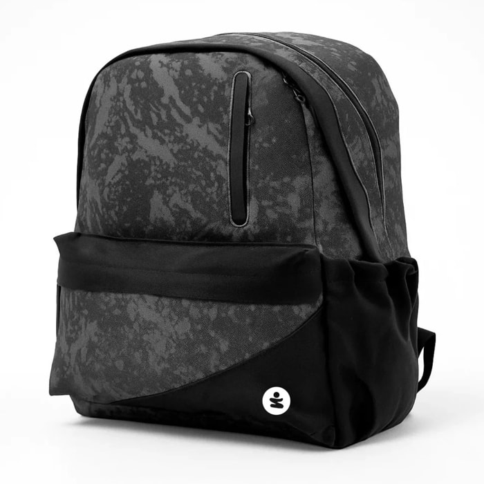 beSmart - ZAINO PRO DOPPIO SCOMPARTO MARBLE NERO