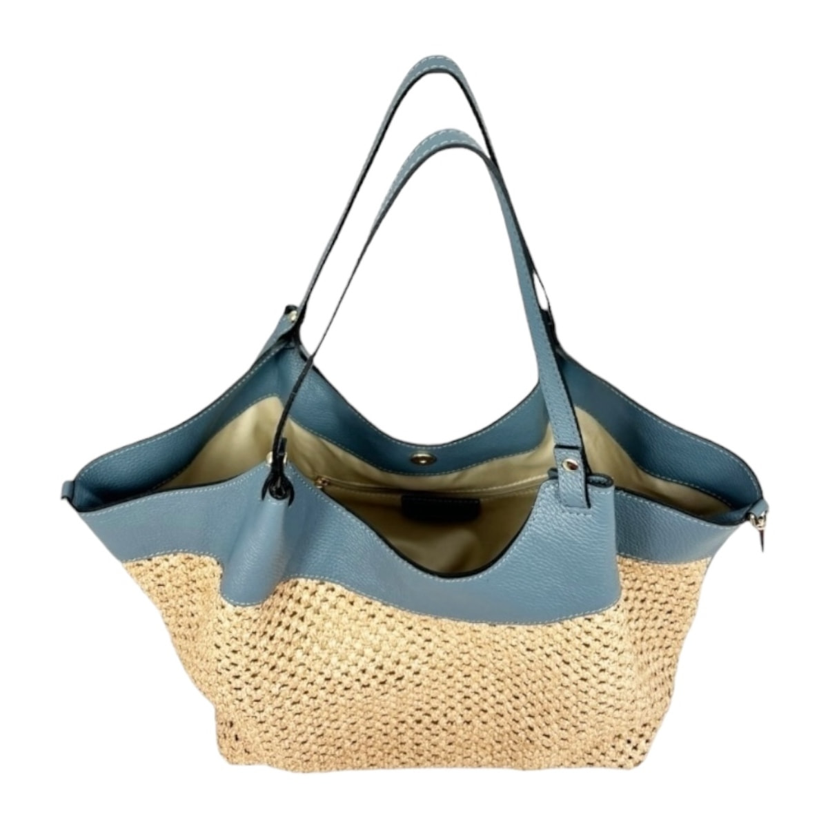 Bolso de hombro Cheval Firenze Madera Cielo Azul