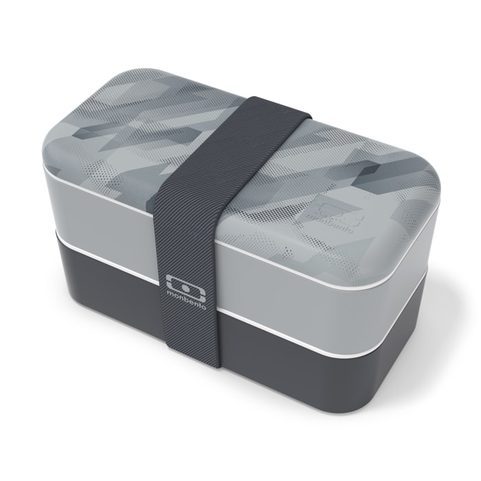 Lunch box 2 compartiments Original 1L Made in France Dimensions
