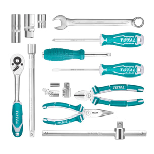 Set da 100 pezzi - Chiavi a bussola, Esagonali e Pinze