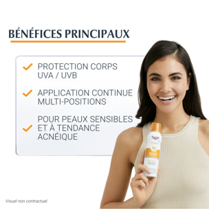 Sun Sensitive SPF50 - Brume Protectrice Corps - Peaux Sensibles et Acnéiques 200 ml