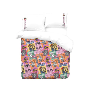 Funda Nórdica Kukuxumusu Kiosko Girls - 100% algodón -