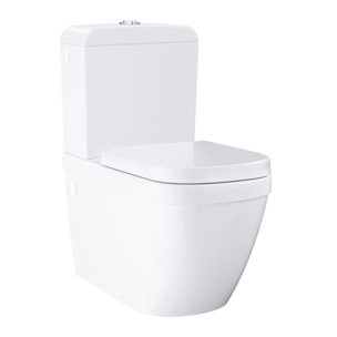 GROHE WC à poser sans bride Euro Ceramic + abattant et nettoyant
