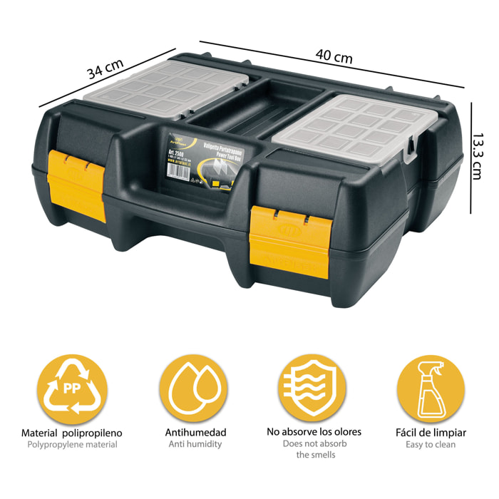 Caja de herramientas con organizadores 40cm, Artplast
