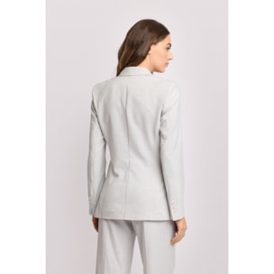 Kocca - Giacca monopetto sartoriale Donna, Tinta unita, Scollo a V