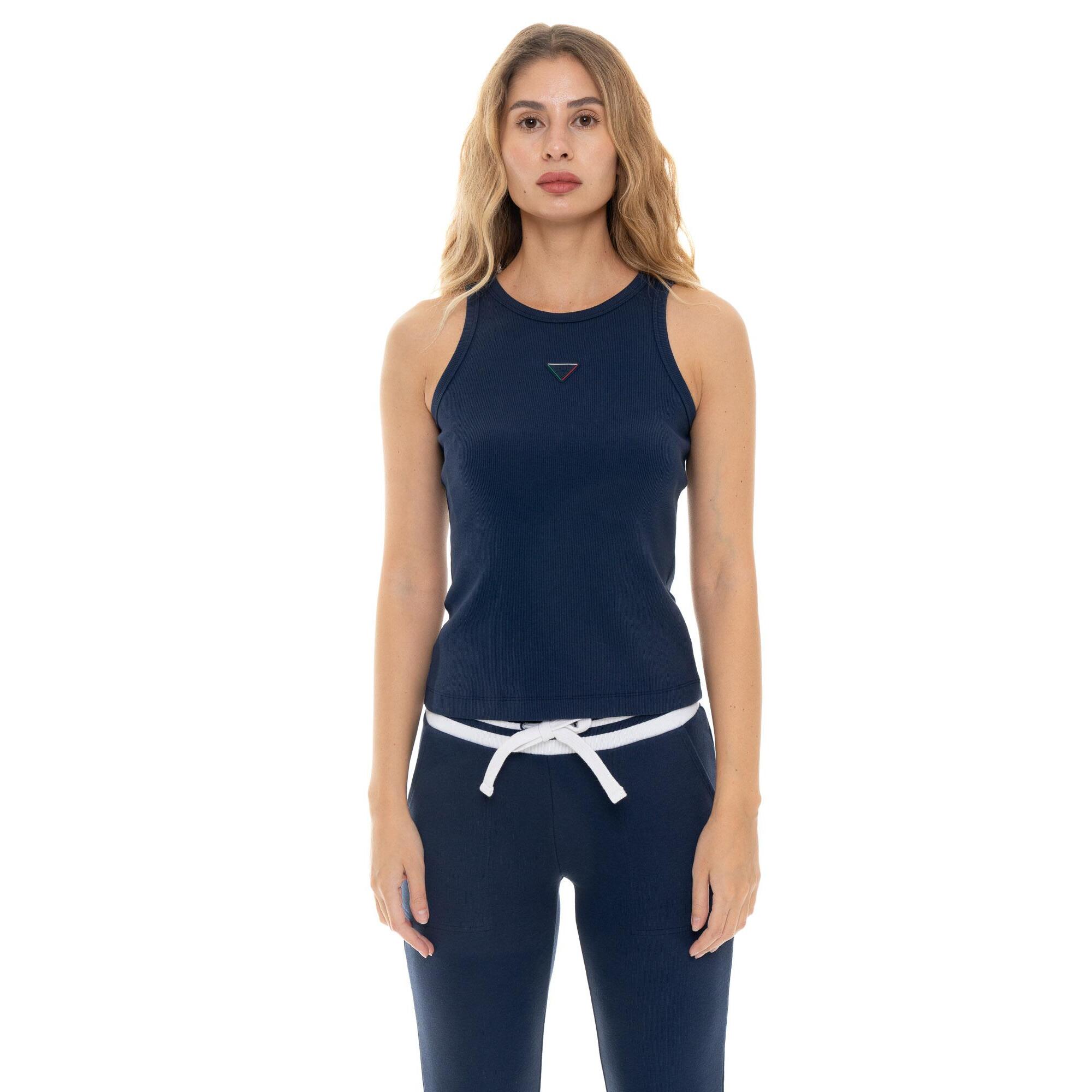 Camiseta deportiva sin mangas para mujer