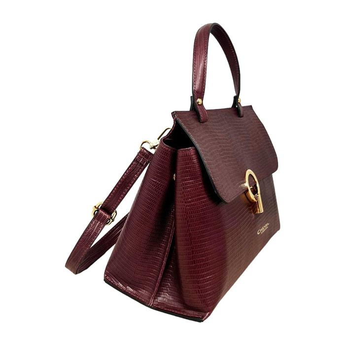 Borsa a mano Cheval Firenze Evelyn Bordeaux