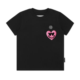 PHILIPP PLEIN T-Shirt Round Neck Ss SMILE