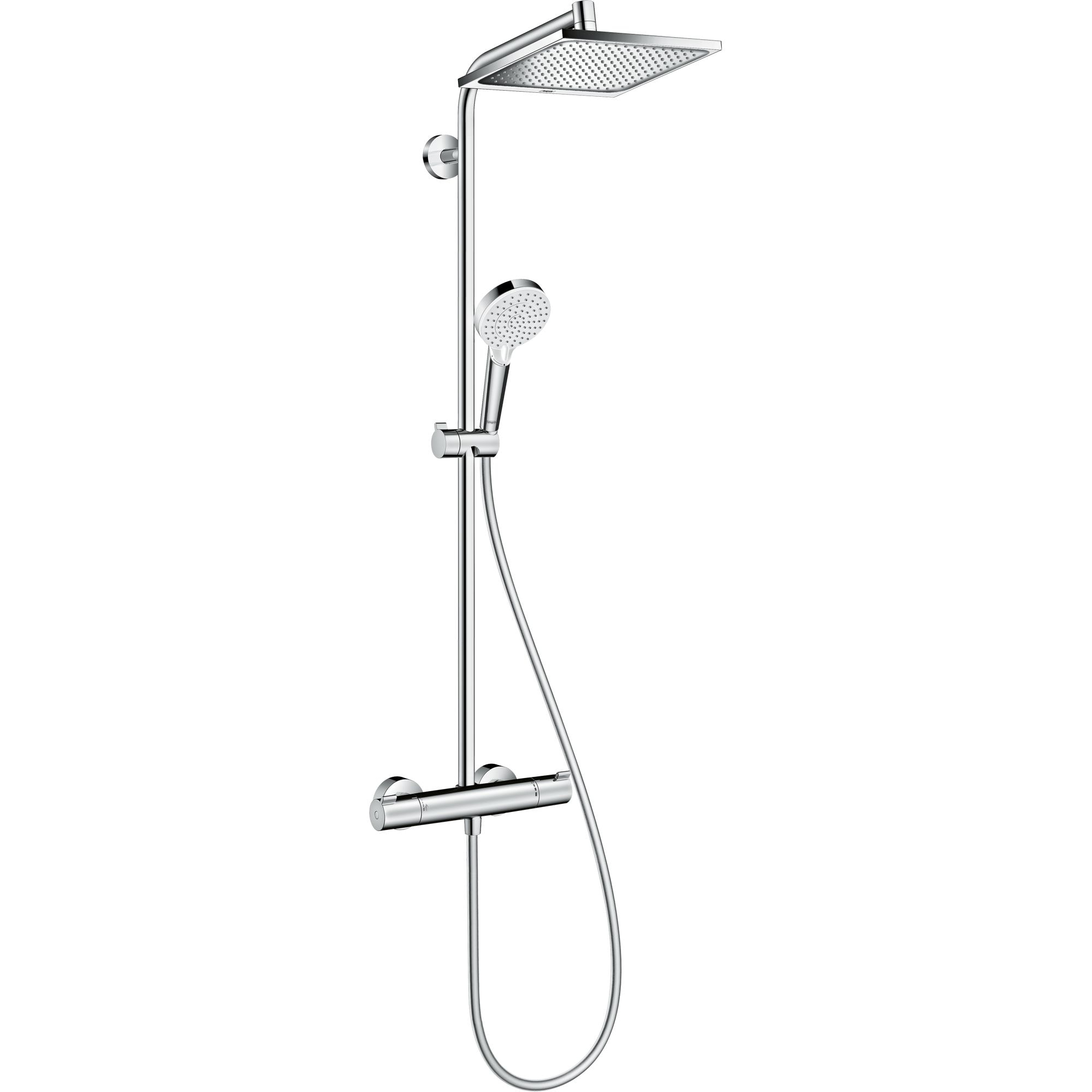 Colonne de douche Crometta E 240 avec mitigeur thermostatique