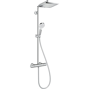 Colonne de douche Crometta E 240 avec mitigeur thermostatique