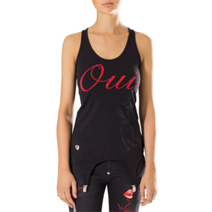 PHILIPP PLEIN Tank Top "oui"