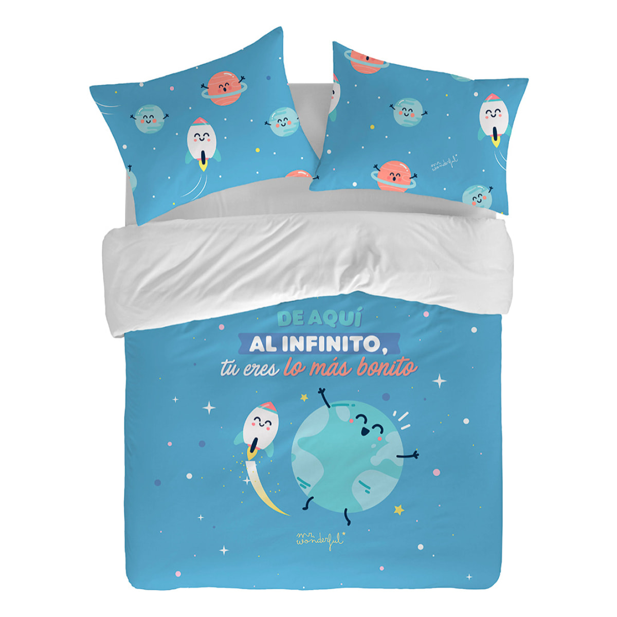 Funda nórdica Mr. Wonderful Infinito - 100% algodón -