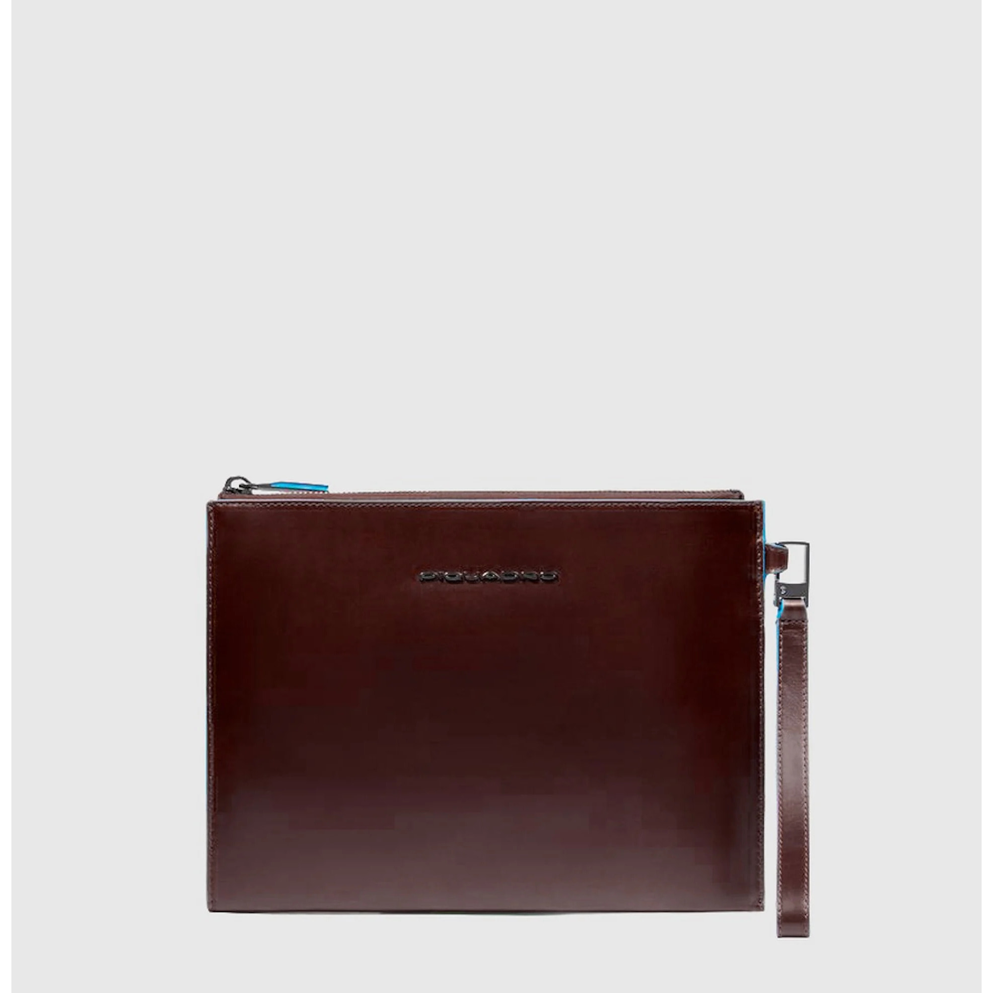 Piquadro Pochette porta iPad®mini in pelle con tasca per AirPods®
