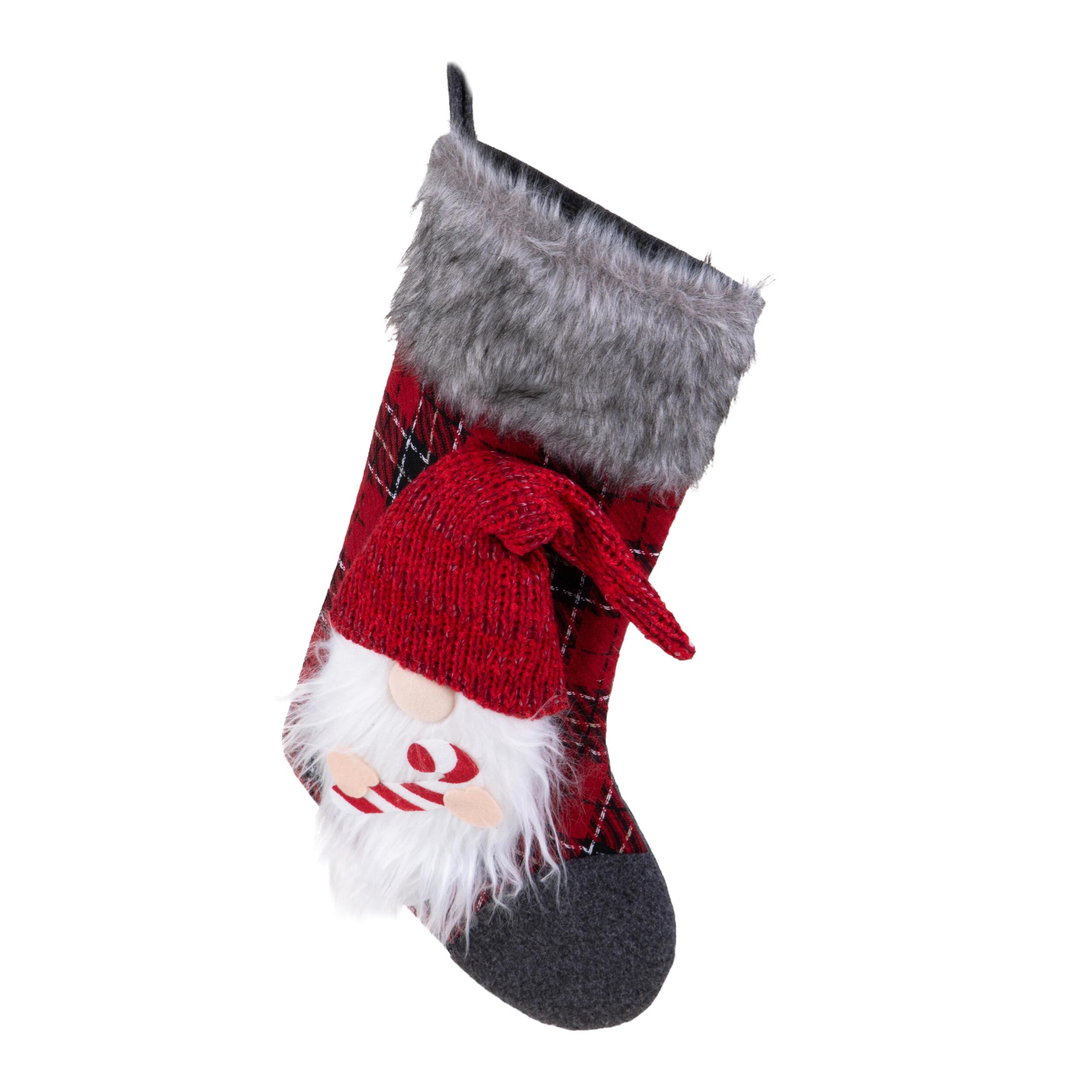 Calza scozzese con gnomo - Pezzi 3 - ROSSO - Bianchi Dino SpA