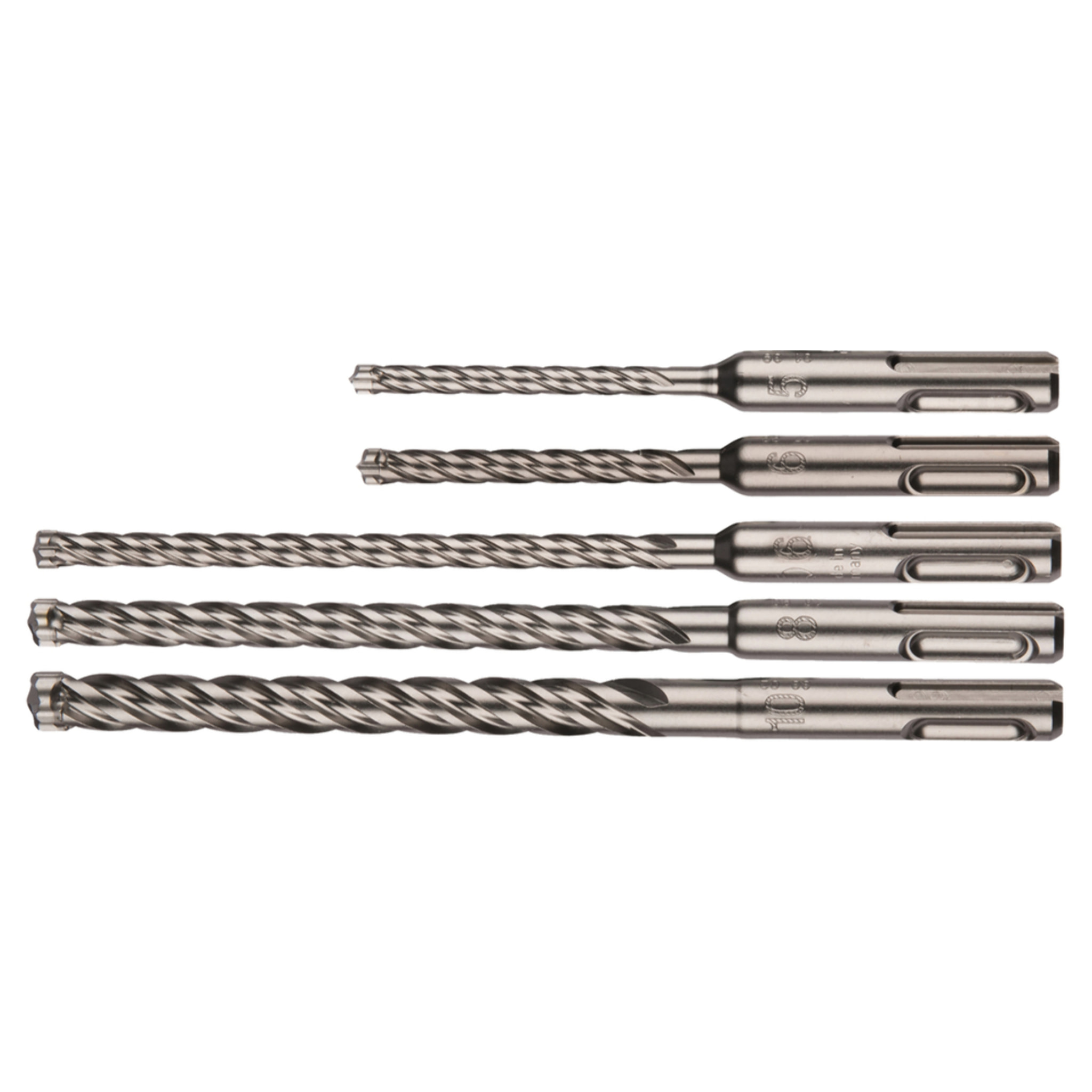 Juego de 5 brocas MAKITA SDS-Plus 4 TCT NEMESIS II - B-58992
