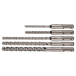 Juego de 5 brocas MAKITA SDS-Plus 4 TCT NEMESIS II - B-58992