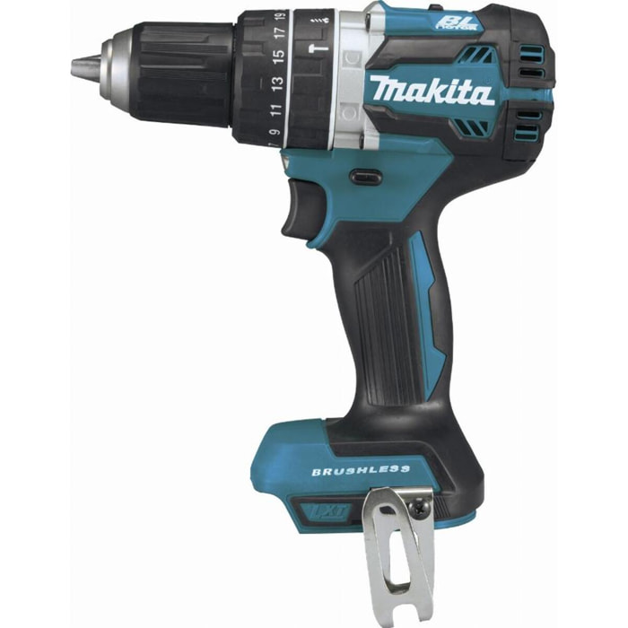 Perceuse visseuse à percussion 18 V Li-ion Ø 13 mm MAKITA - Sans batterie, ni chargeur - DHP484Z