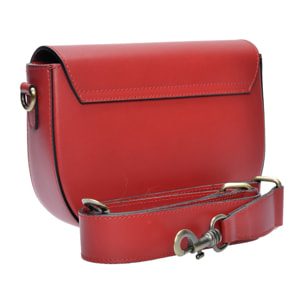 Borsa a spalla Anna Luchini Rosso