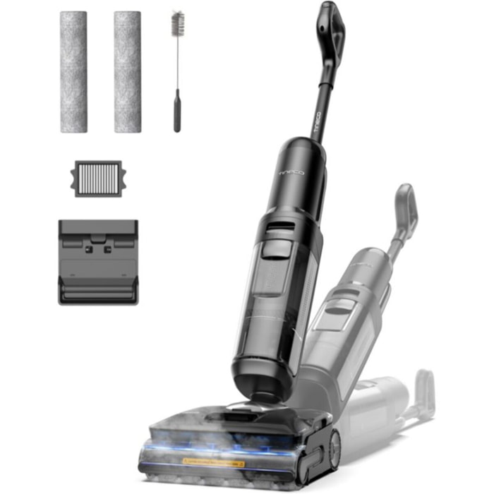 Aspirateur laveur TINECO Floor One S7 Stretch Steam Plus Noir